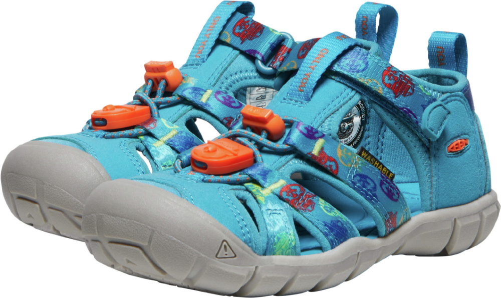 Keen Seacamp II CNX TOTS Smokey Bear/Fjord Blue_6