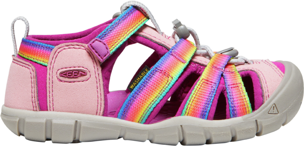 Keen Seacamp II CNX  TOTS Rainbow/Festiva Fuchsia_1