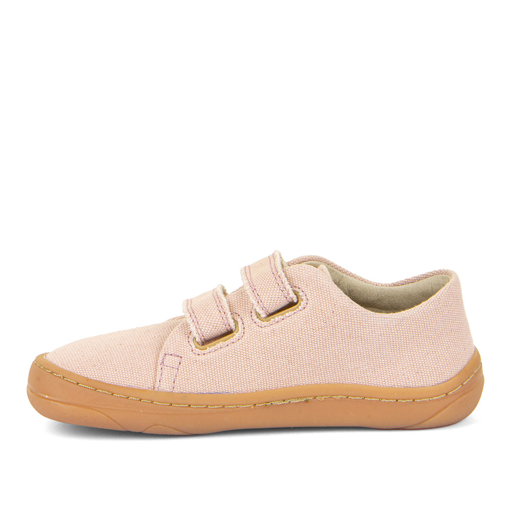 Froddo Barefoot vegan plátěné tenisky Pink_2