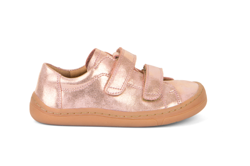 Froddo Barefoot kožené tenisky Pink/Gold
