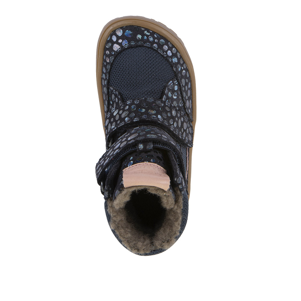 Froddo Barefoot zimní vyšší Blue lesklé_4