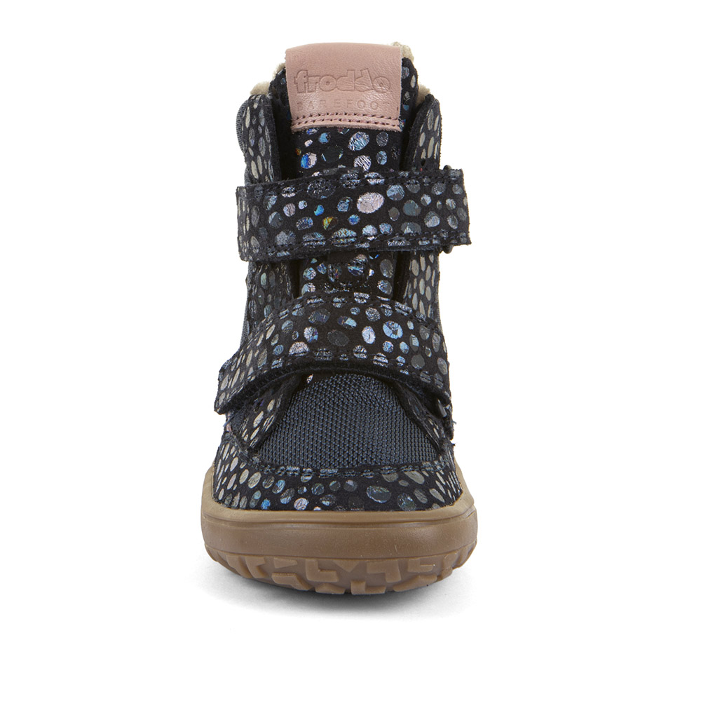 Froddo Barefoot zimní vyšší Blue lesklé_2
