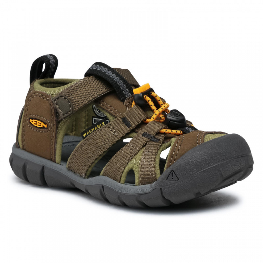 Keen Seacamp II CNX  Military Olive/Saffron_1