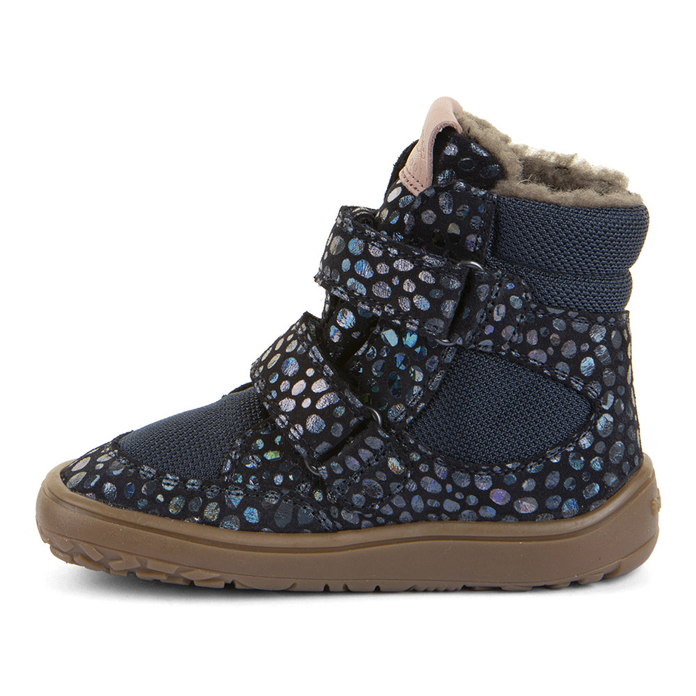 Froddo Barefoot zimní vyšší Blue lesklé_1