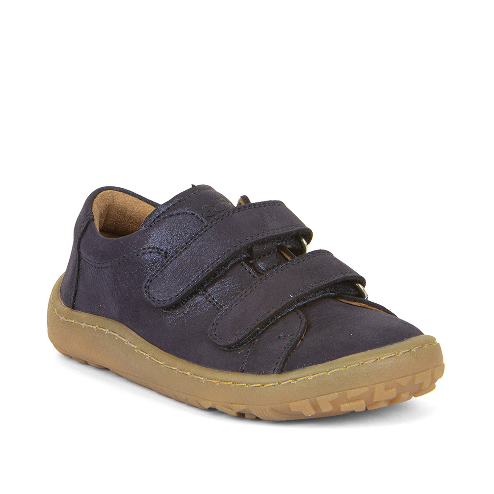 Froddo Barefoot kožené tenisky Blue+ třpytivé_1