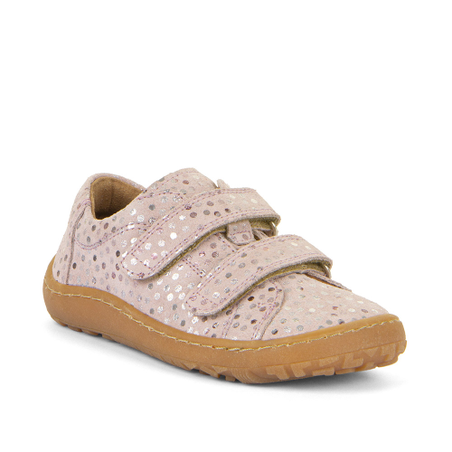 Froddo Barefoot kožené tenisky Flowers Pink+