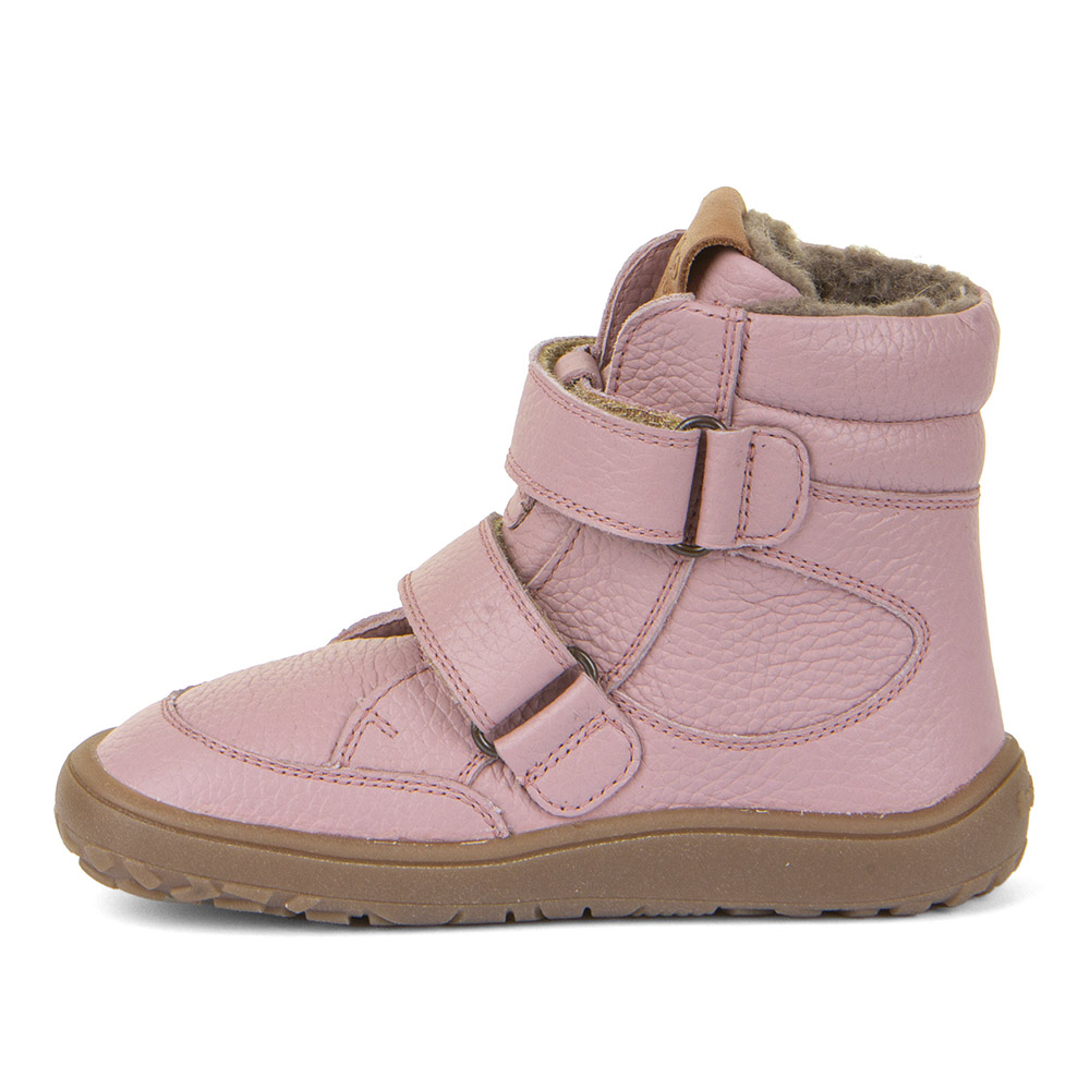 Froddo Barefoot zimní vyšší celokožené Pink_1