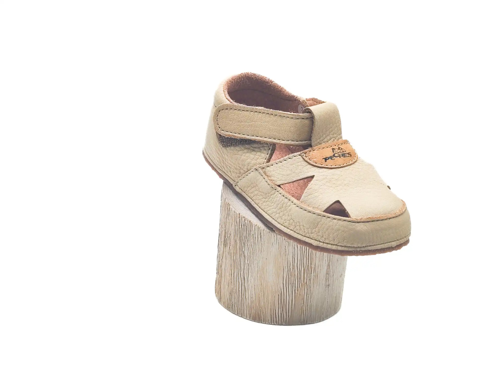 Pegres BF21 kožené sandály Béžová_3