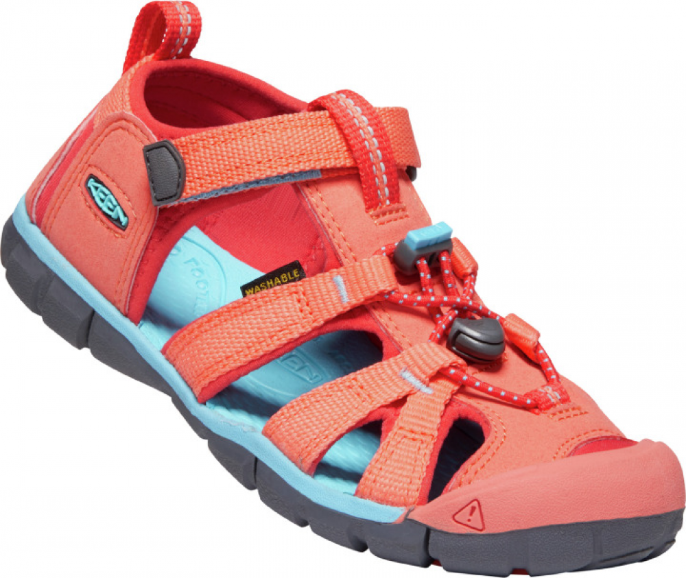 Keen Seacamp II CNX  Coral/Poppy Red_1