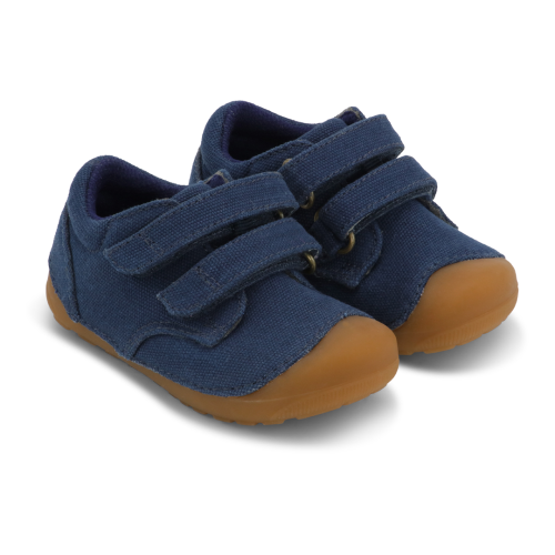 Bundgaard Petit Strap Canvas Navy_1