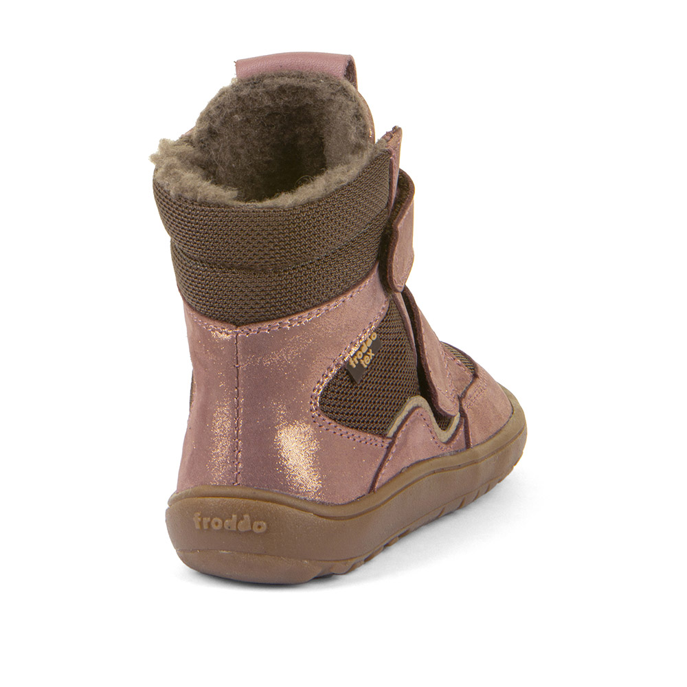 Froddo Barefoot zimní vyšší Pink/Gold_3